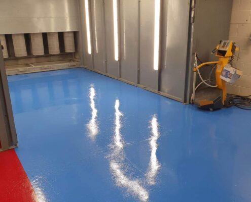 Powder Coating Booth Refurbishment